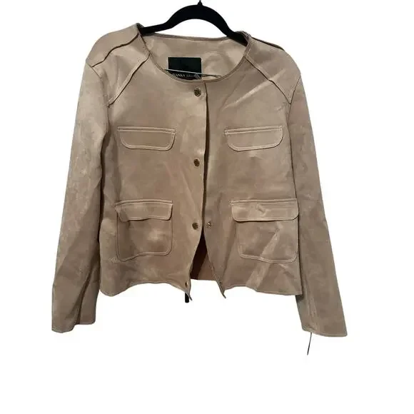 Ivanka Trump Jackets Coats Ivanka Trump Blush Pink Faux